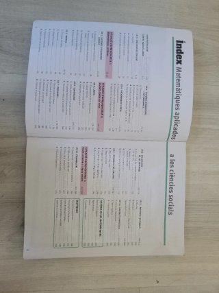 Matemàtiques 2, aplicades a les ciències social...