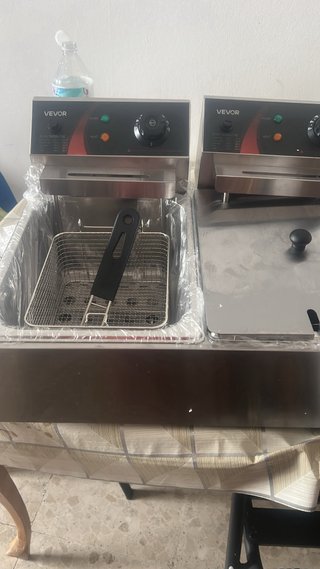 Freidoras dónde VEVOR 6L + 6L Nuevas
