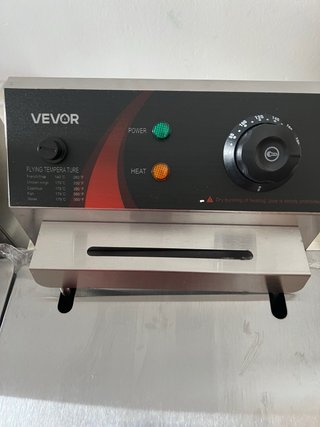 Freidoras dónde VEVOR 6L + 6L Nuevas
