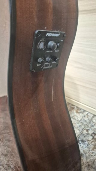Guitarra Acústica Fender CD-60CE NAT-DS-V2