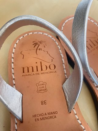 Avarca Mibo Glitter Argento Tg 38