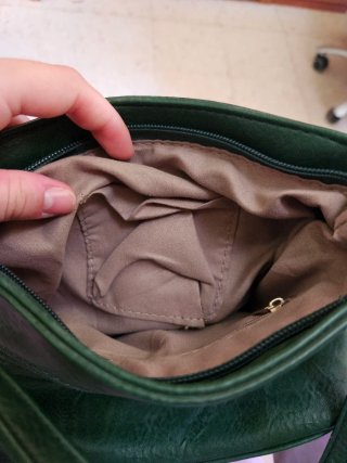 Bolso bandolera verde Shein