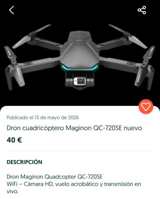 Dron MAGINON QC-710SE WiFi Cuadricóptero