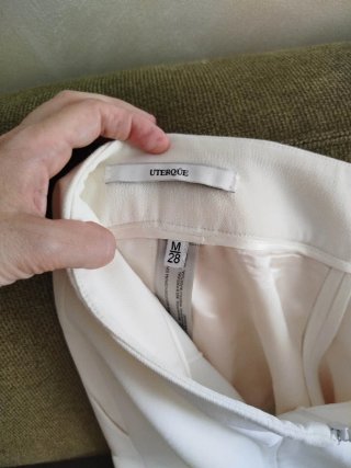 Pantalón de vestir blanco mujer