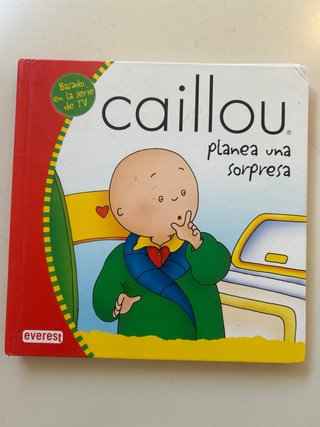 Caillou planea una sorpresa