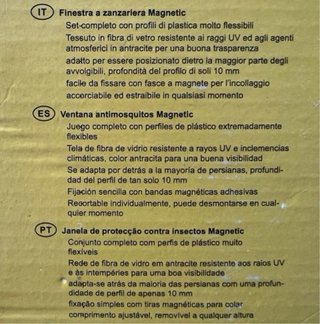 Mosquitera Magnética
