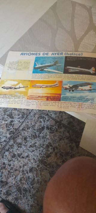 Album cromos Volar y Saber Bimborama Iberia