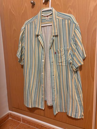 Camisa Levi's manga corta rayas XL