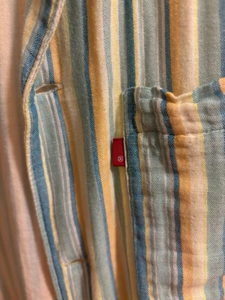 Camisa Levi's manga corta rayas XL