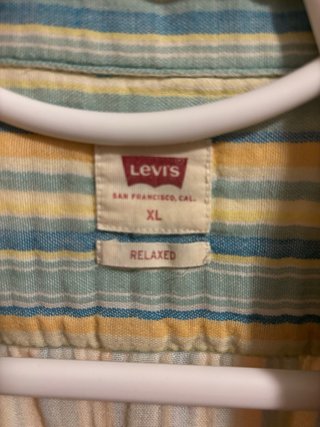 Camisa Levi's manga corta rayas XL