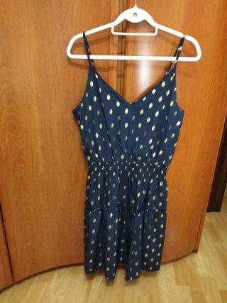 Vestido de tirantes de Boture, talla L