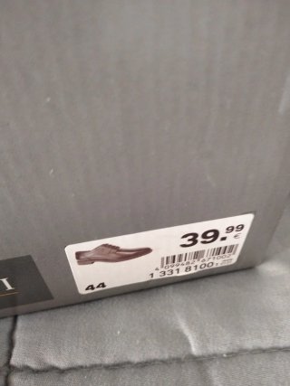 Scarpe eleganti Claudio Conti nere taglia 39