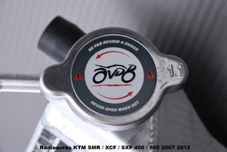 Radiadores KTM SMR / XCF / SXF 450 / 505 2007 2012