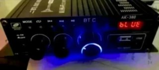 Amplificador AK380 Bluetooth 800W + Mando + Fuente