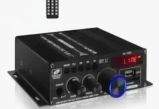 Amplificador AK380 Bluetooth 800W + Mando + Fuente