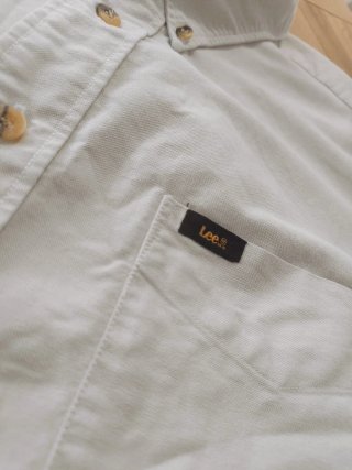 Camisa Lee Talla L Beige