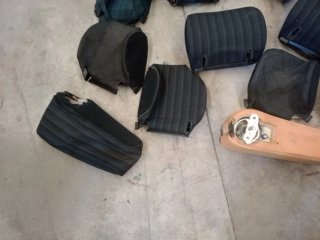 Tapicería y relleno reposacabezas MB W124/210