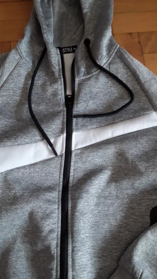 Sudadera FLEX-STYLE con capucha y cremallera M