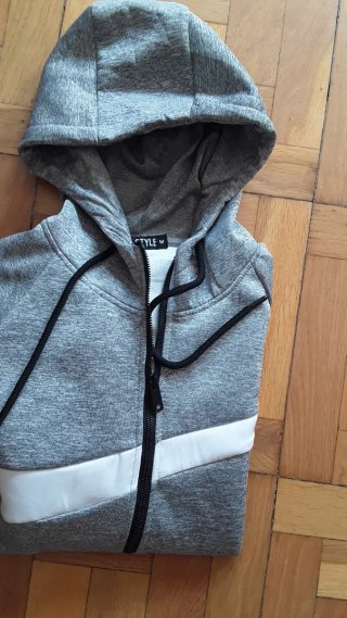 Sudadera FLEX-STYLE con capucha y cremallera M