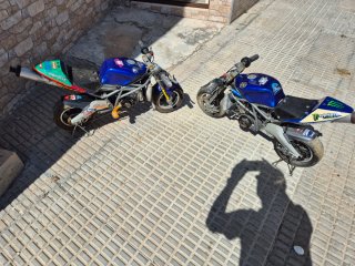 Mini Moto Polini GP3 Azul