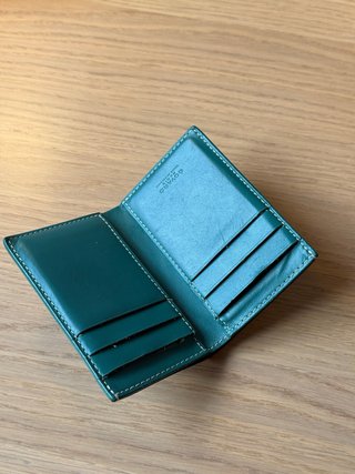 Cartera Goyard Saint Pierre Verde. Original