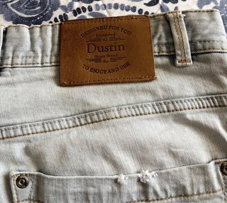 Pantalón corto vaquero hombre Dustin azul