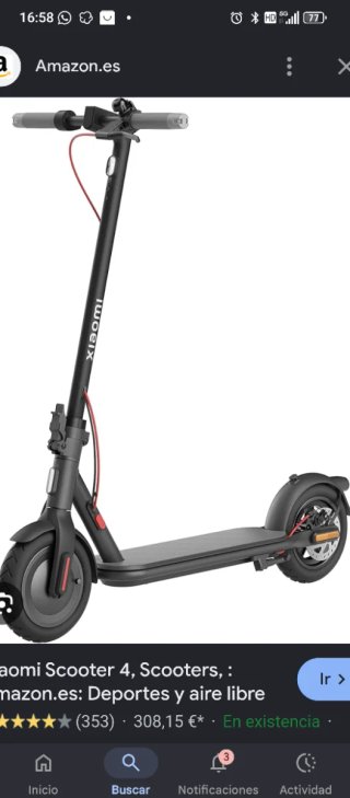 Los 2 Patinetes Eléctricos Xiaomi Scooter 4