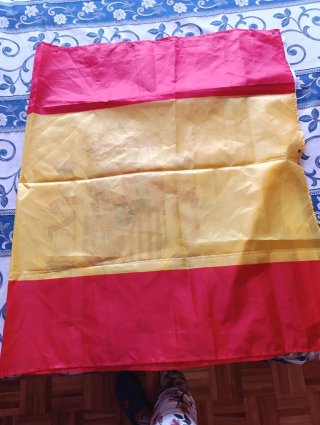 Bandera de España para balcón