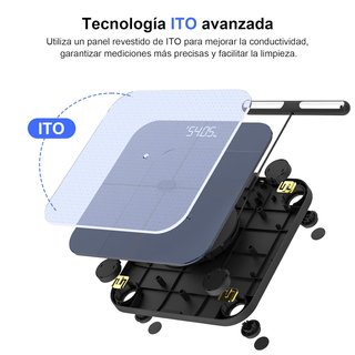 Salute balanza conectada medición corporal precisa