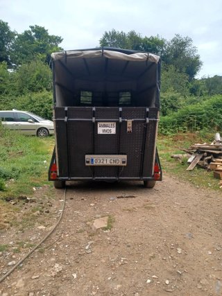 Remolque para 2 caballos
