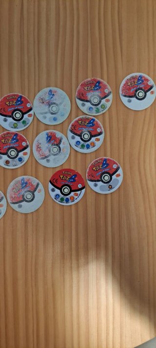 Lote Tazos Pokémon Hazte con Todos