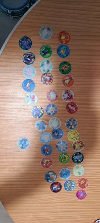 Lote Tazos Pokémon Hazte con Todos