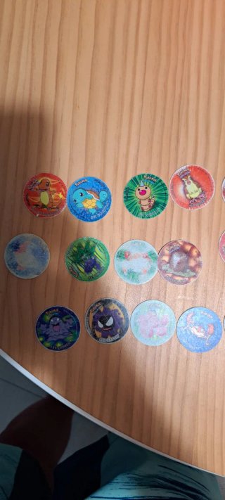 Lote Tazos Pokémon Hazte con Todos