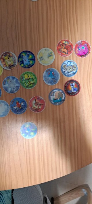 Lote Tazos Pokémon Hazte con Todos