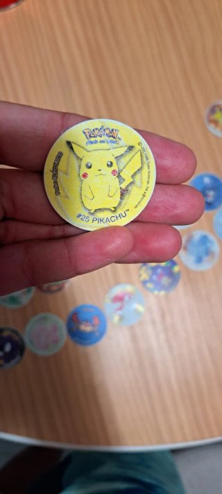 Lote Tazos Pokémon Hazte con Todos