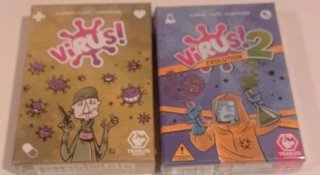 Pack 2 juegos de cartas:Virus! y Virus! 2 Evolutio