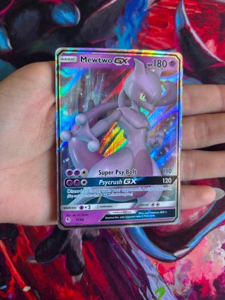Carta Pokémon Mewtwo GX HP 180