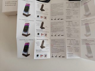 Caricatore Wireless 15W Dual Android iPhone