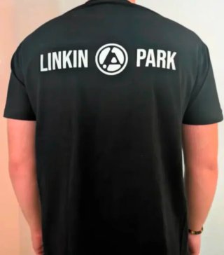 REBECCA / 2 CAMISETAS NEGRAS XL y S - LINKIN PARK