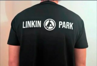 REBECCA / 2 CAMISETAS NEGRAS XL y S - LINKIN PARK