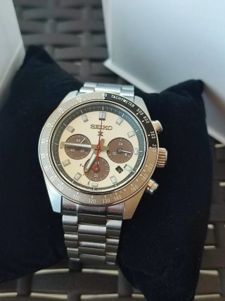 Seiko Speedtimer Panda Solar