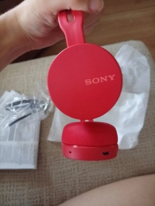 Auriculares Sony WH-CH400 Bluetooth Rojos