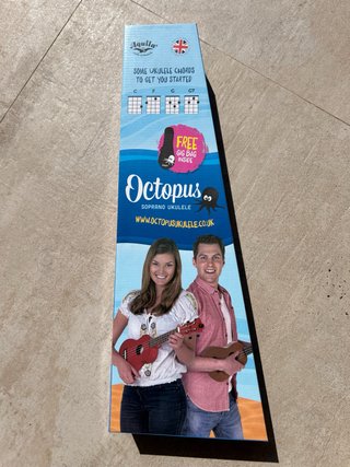 Ukelele Octopus Azul