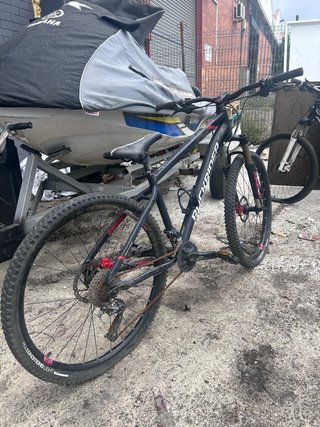 Bicicleta RockRider 27.5 Negra/Roja