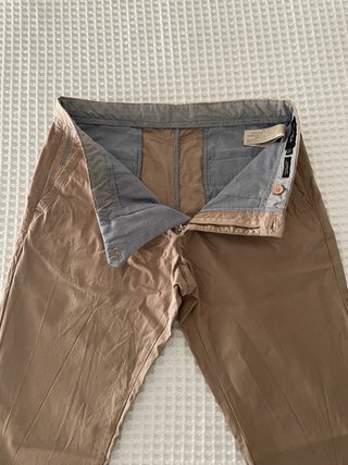 Pantalón Massimo Dutti Beige Hombre