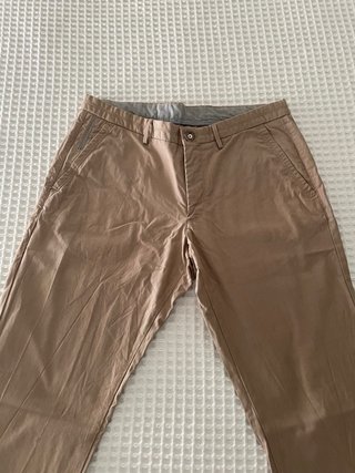 Pantalón Massimo Dutti Beige Hombre