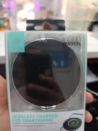Cargador Inalámbrico Ikrea WA0174 10W