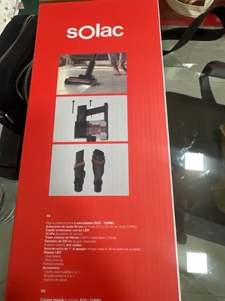 Aspirador Vertical Solac S200 Radiant