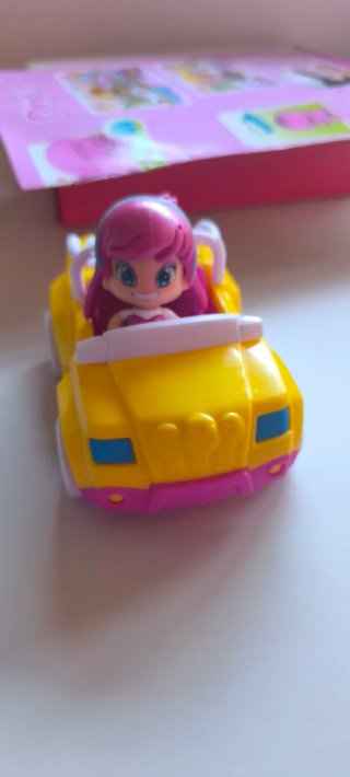 Pinypon Hamburguesería con 5 figuras y coche