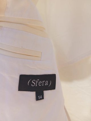 Americana Ablico Blanca Talla L